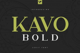 Kavo Serif Bold Font Download