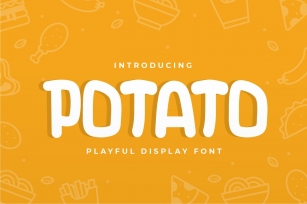 Potato - Display Font Font Download