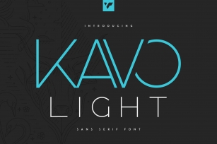 Kavo Sans Serif Light Font Download