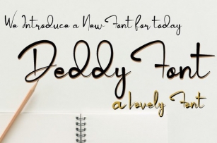 Deddy Font Download
