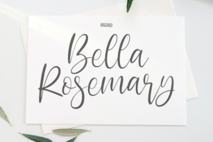 Bella Rosemary Font Download