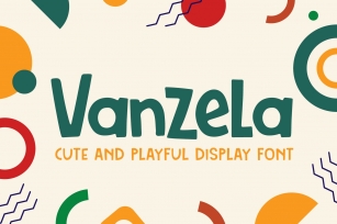 Vanzela - Display Font Font Download