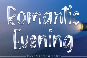 Romantic Evening Font Download