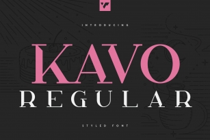 Kavo Styled Regular Font Download