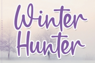 Winter Hunter Font Download