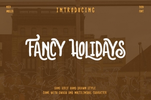 Fancy Holidays Font Download