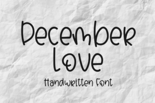 December Love Font Download