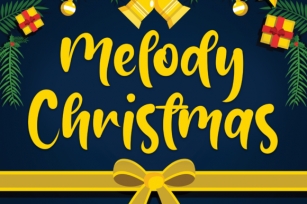 Melody Christmas Font Download