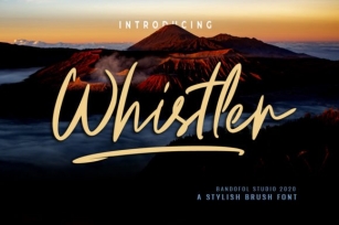 Whistler Font Download