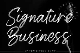 Signature Business Font Download