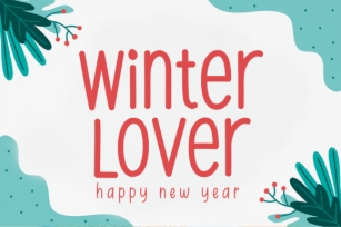 Winter Lover Font Download