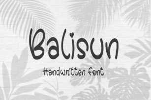 Balisun Font Download