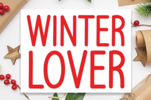 Winter Lover Font Download