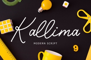 Kallima Modern Monoline Script Font Font Download
