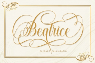 Beatrice Script Font Download