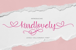 Kindlovely Script Font Download