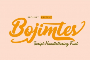 Bojimtes Font Download