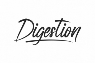Digestion Font Download