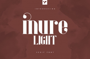 Inure - Serif Light Font Download
