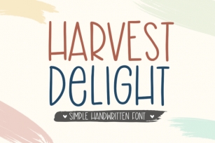 Harvest Delight Font Download