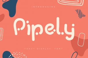 Pipely | Fancy Display Font Font Download