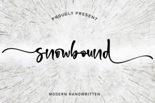 Snowbound Font Download