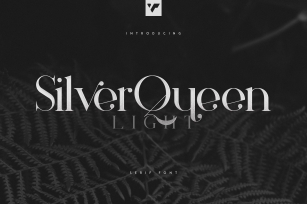 Silver Queen Serif Light Font Download