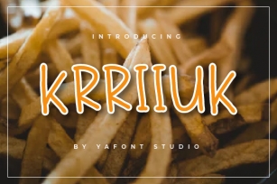 Krriiukk Font Download