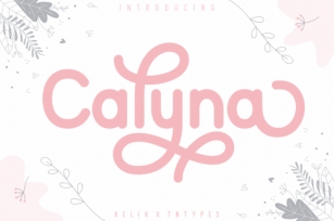 Calyna Font Download
