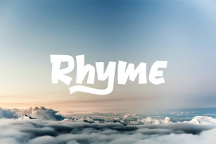 Rhyme || elegant display Font Download