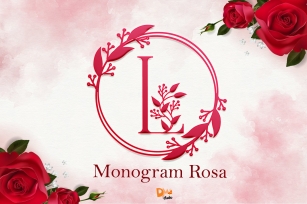 Monogram Rosa Font Font Download