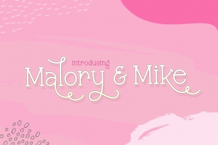 Malory & Mike Font Duo Font Download
