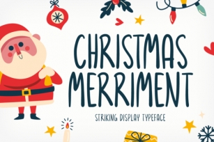 Christmas Merriment Font Download