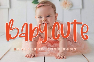 Baby Cute - Beautiful Cute Font Font Download