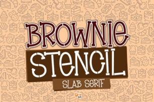 Brownie Stencil Font Download