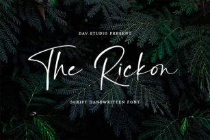 The Rickon Font Download
