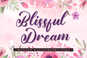 Blissful Dream Font Download