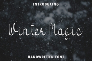 Winter Magic Font Download
