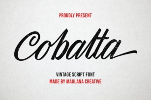 Cobalta Font Download
