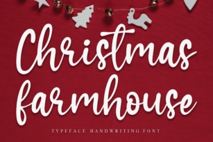 Christmas Farmhouse Font Download