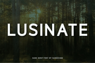 Lusinate Font Download
