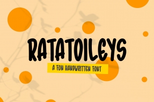 Ratatoileys - Font Handwritten Font Download