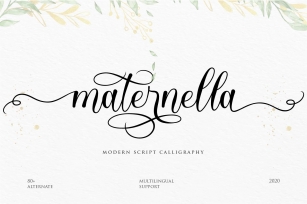 Maternella Font Download