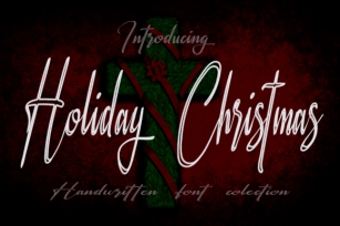 Holiday Christmas Font Download
