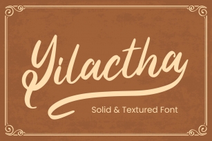 Yilactha - Script Font Font Download
