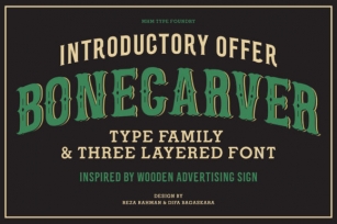 Bone Carver Font Download