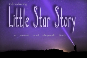 Little Star Story Font Download