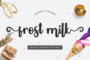 frost milk Font Download