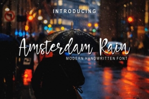 Amsterdam Rain Font Download