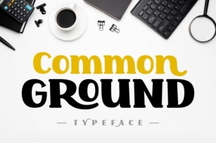 Common Ground Font Download